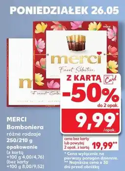 Kaufland Bombonierka MERCI oferta