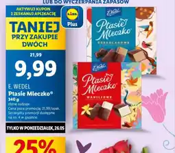Lidl E. Wedel Ptasie Mleczko oferta