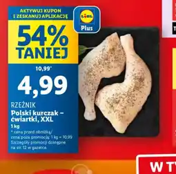 Lidl Rzeźnik Polski kurczakćwiartki, XXL oferta