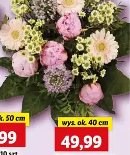 Lidl Bukiet z piwoniami oferta