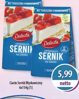 DUO-TES Ciasto Sernik Błyskawiczny Delecta oferta