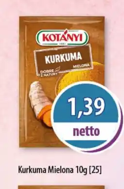 Kurkuma Mielona Kotanyi
