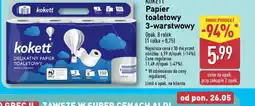 ALDI Papier toaletowy Kokett oferta