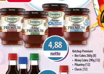 DUO-TES Ketchup Develey Premium oferta