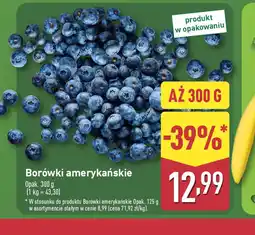 ALDI Borówki amerykańskie oferta