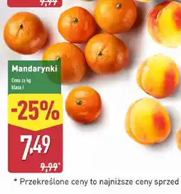 ALDI Mandarynki oferta