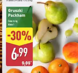 ALDI Gruszki Packham oferta