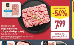 ALDI Mięso mielone z łopatki wieprzowej oferta