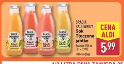 ALDI Sok Tłoczone jabłko Bracia Sadownicy oferta