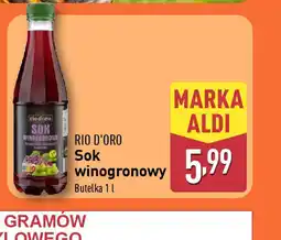 ALDI Sok winogronowy Rio D'oro oferta