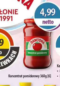 DUO-TES Koncentrat pomidorowy Dawtona oferta