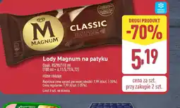 ALDI Lody Magnum na patyku oferta
