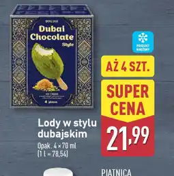 ALDI Lody w stylu dubajskim oferta