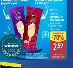 ALDI Lody Mucci premium na patyku oferta