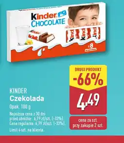 ALDI Kinder Czekolada oferta