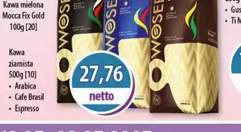 DUO-TES Kawa ziarnista Woseba oferta