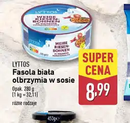 ALDI Fasola biała olbrzymia w sosie Lyttos oferta