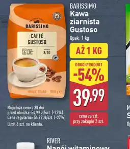 ALDI Kawa ziarnista Barissimo Gustoso oferta
