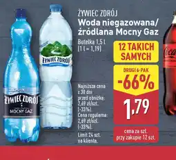 ALDI Woda Zywiec Zdrój oferta