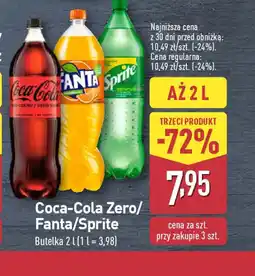 ALDI Coca-Cola Zero/Fanta/Sprite oferta
