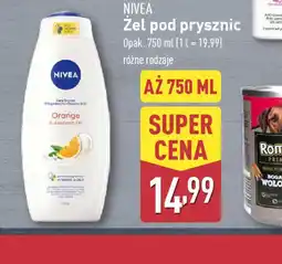ALDI Zel pod prysznic Nivea oferta