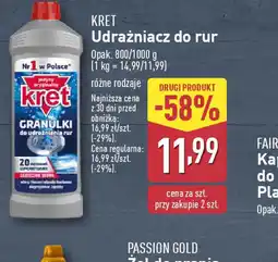 ALDI Kret Udrażniacz do rur oferta