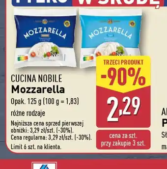 ALDI Mozzarella Cucina Nobile oferta