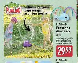 ALDI Playland Fontanna dla dzieci oferta