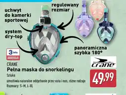 ALDI Pełna maska do snorkelingu Crane oferta