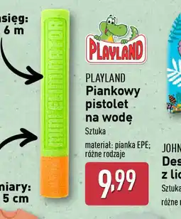 ALDI Playland Piankowy pistolet na wodę oferta