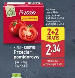 ALDI Przecier pomidorowy King's Crown oferta