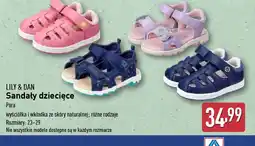ALDI Sandały dziecięce Lily & Dan oferta
