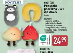 ALDI Poduszka podróżna 2w1 dla dzieci Novitesse oferta