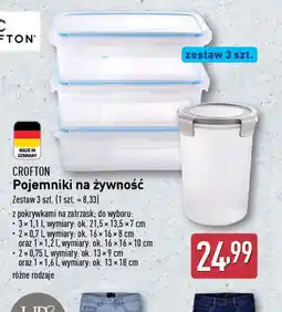ALDI Pojemniki na żywność Crofton oferta