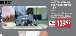 ALDI Akumulatorowa pilarka tarczowa Ferrex oferta