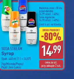 ALDI Syrop Soda Stream oferta