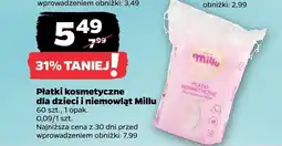 Netto Płatki kosmetyczne Millu oferta