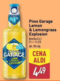 ALDI Piwo Garage Lemon & Lemongrass Explosion oferta