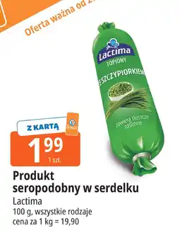 E.Leclerc Produkt seropodobny w serdelku Lactima oferta