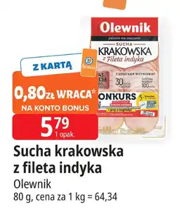E.Leclerc Sucha krakowska z fileta indyka Olewnik oferta
