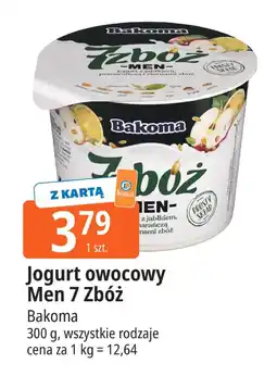 E.Leclerc Jogurt owocowy Men 7 Zbóż Bakoma oferta