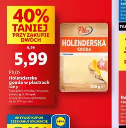 Lidl Ser Holenderska Gouda Pilos oferta