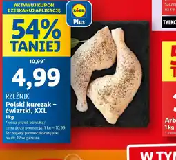 Lidl Polski kurczakćwiartki, XXL oferta