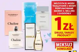 Lidl Wody toaletowe i perfumowane G. Bellini i Suddenly oferta