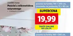 Lidl Pościel z mikrowłókna satynowego oferta