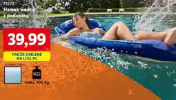 Lidl Hamak wodny z poduszką oferta