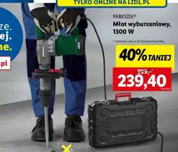Lidl PARKSIDE Młot wyburzeniowy, 1300 W oferta