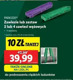 Lidl PARKSIDE Zawiesie lub zestaw oferta