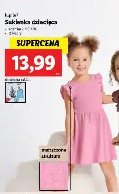 Lidl Sukienka dziecięca oferta