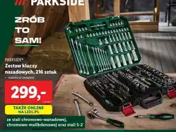 Lidl PARKSIDE Zestaw kluczy nasadowych, 216 sztuk oferta
